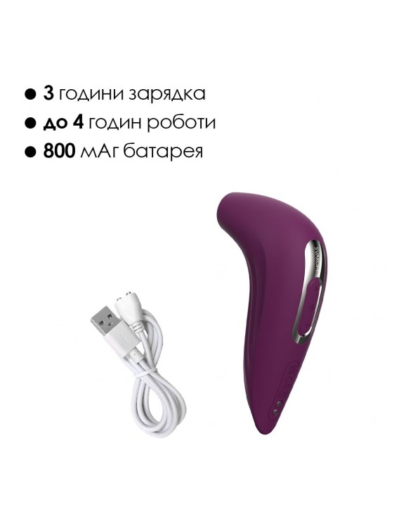 Вакуумний смарт стимулятор Svakom Pulse Union - 5