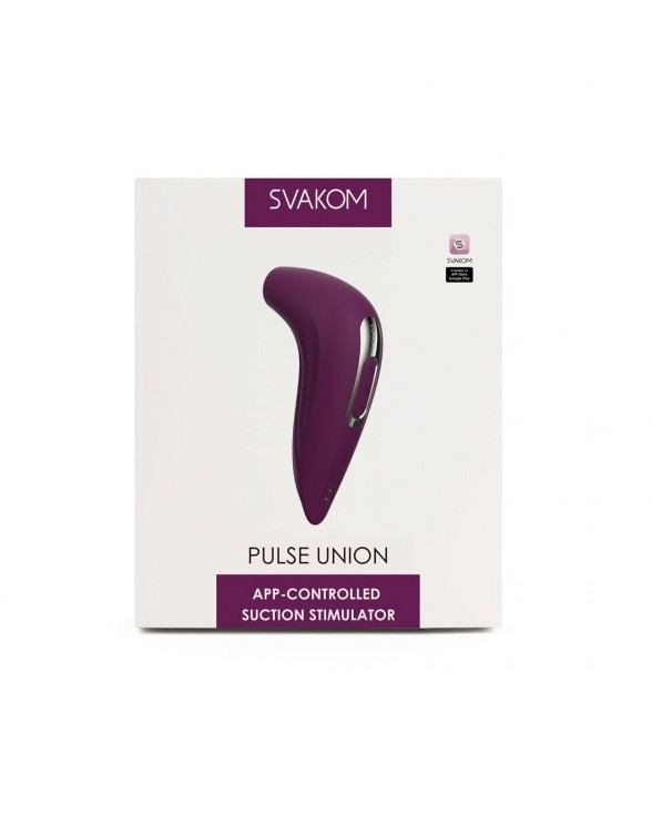 Вакуумний смарт стимулятор Svakom Pulse Union - 7