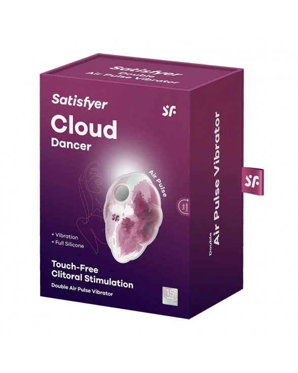 Вакуумний вібратор Satisfyer Cloud Dancer (Red) - 5
