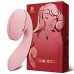 Вакуумний вібратор KISTOY Tina Mini Pink - 2