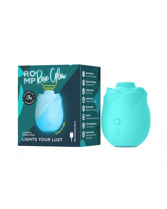 Вакуумний кліторальний стимулятор Romp Rose Glow - 8