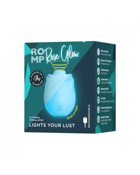 Вакуумний кліторальний стимулятор Romp Rose Glow - 9