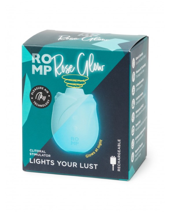Вакуумний кліторальний стимулятор Romp Rose Glow - 10