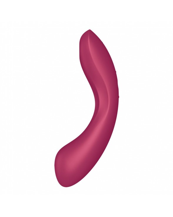Вакуумний стимулятор з вібрацією Satisfyer Curvy Trinity 1 Red - 1