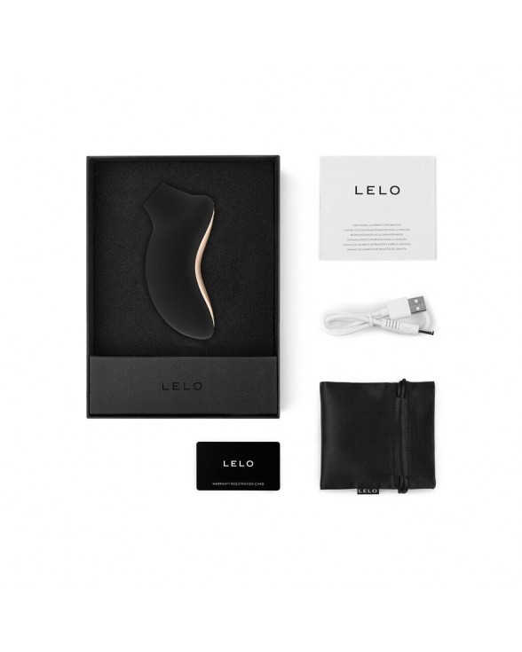 Звуковий стимулятор клітора LELO SONA Black - 2
