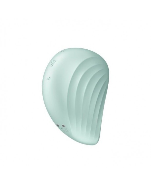 Вакуумный клиторальный стимулятор с вибрацией Satisfyer Pearl Diver Mint - 3