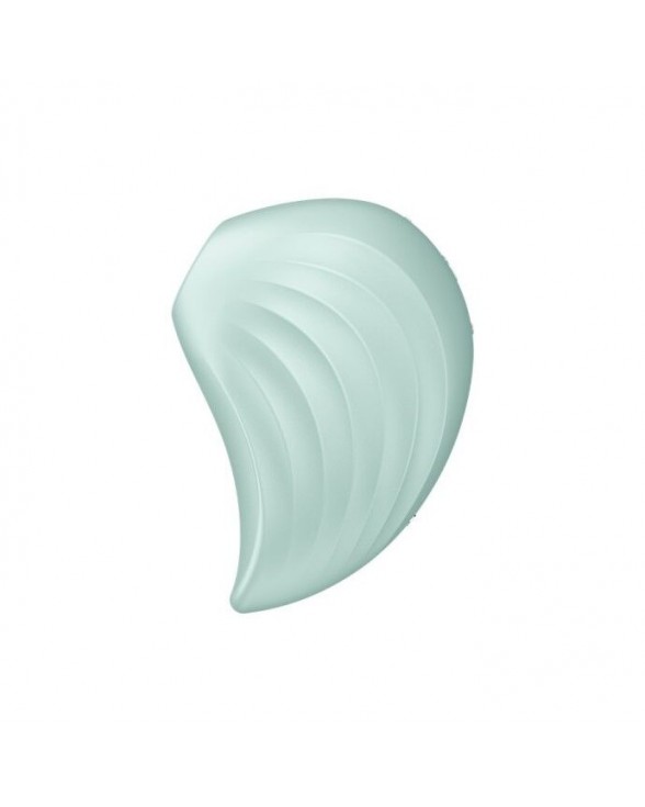 Вакуумный клиторальный стимулятор с вибрацией Satisfyer Pearl Diver Mint - 1