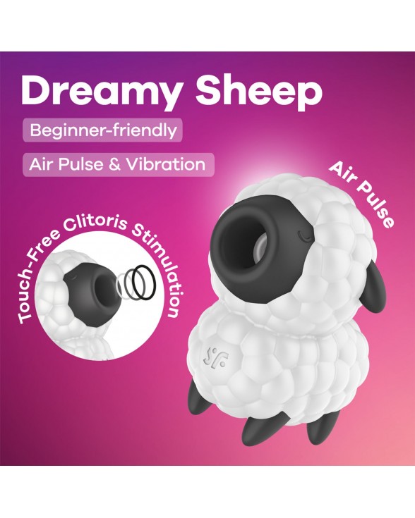 Вакуумный клиторальный стимулятор Satisfyer Dreamy Sheep - 5