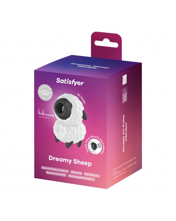 Вакуумный клиторальный стимулятор Satisfyer Dreamy Sheep - 4