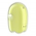 Вакуумный клиторальный стимулятор с вибрацией Satisfyer Glowing Ghost Yellow - 3