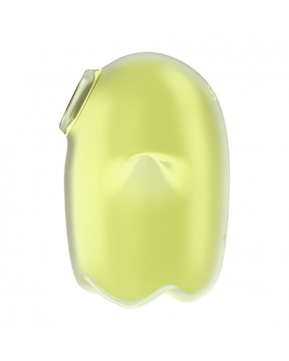 Вакуумный клиторальный стимулятор с вибрацией Satisfyer Glowing Ghost Yellow - 2