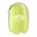Вакуумный клиторальный стимулятор с вибрацией Satisfyer Glowing Ghost Yellow - 2