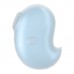 Вакуумний кліторальний стимулятор із вібрацією Satisfyer Cutie Ghost Blue - 1