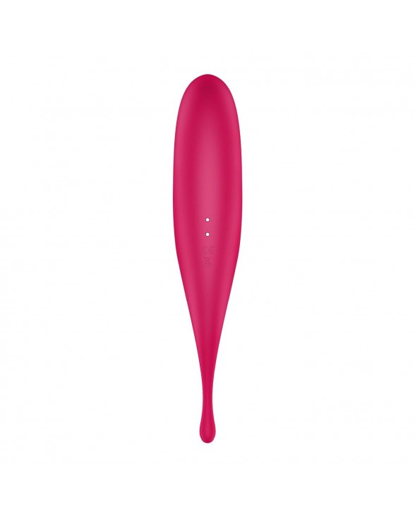 Вибратор для клитора с вакуумной стимуляцией Satisfyer Twirling Pro Red - 3