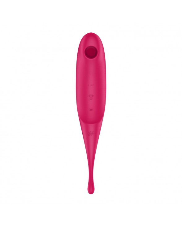 Вибратор для клитора с вакуумной стимуляцией Satisfyer Twirling Pro Red - 2