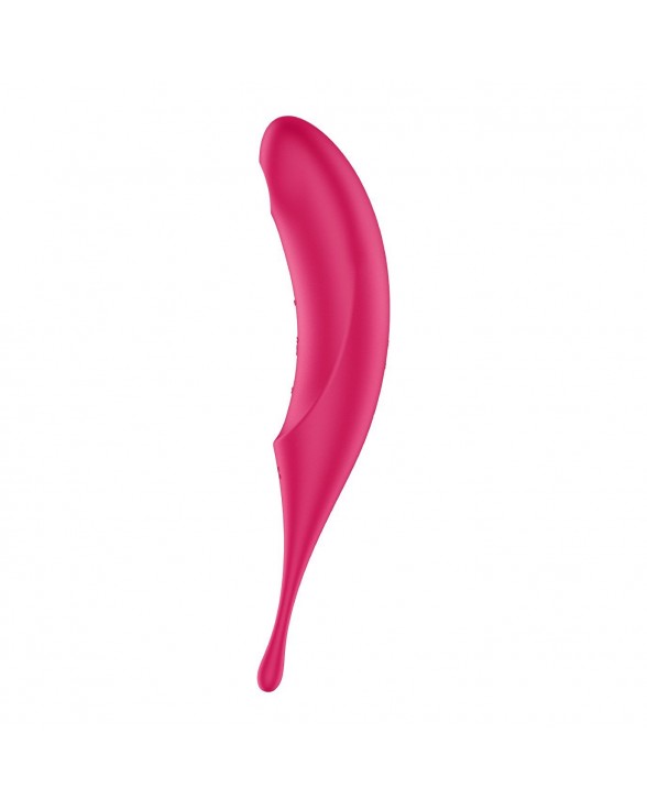 Вибратор для клитора с вакуумной стимуляцией Satisfyer Twirling Pro Red - 1