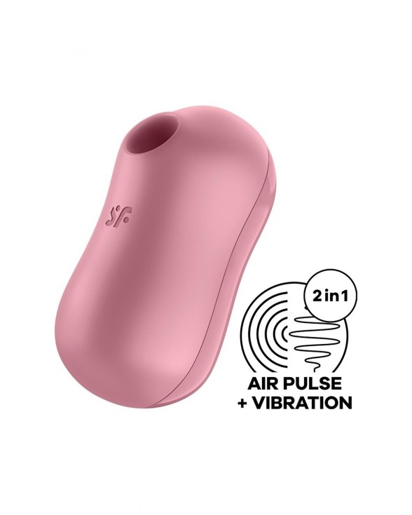 Вакуумный стимулятор Satisfyer Cotton Candy Light Red - 1