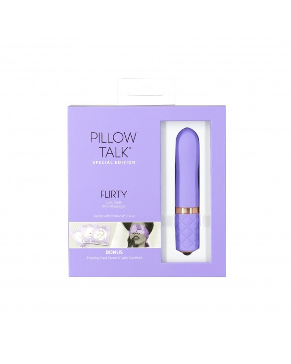 Розкішний вібратор Pillow Talk Flirty Purple Special Edition - 7