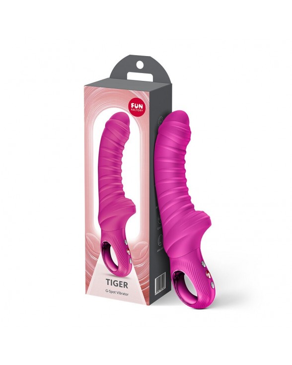 Вібратор для точки G Fun Factory TIGER Magenta, підходить для анальної стимуляції - 3