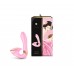 Вагінально-кліторальний вібратор Shunga Soyo Light Pink - 5