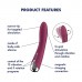 Вібратор Satisfyer Spinning Vibe 1 Red - 6