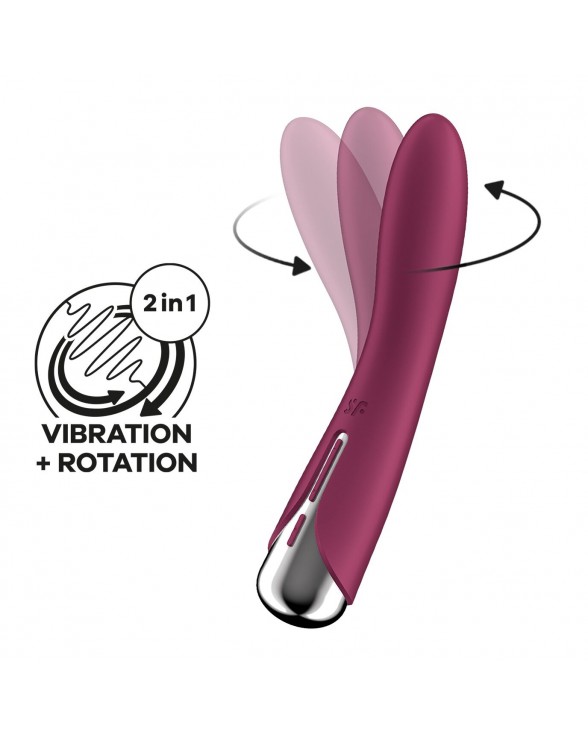 Вібратор Satisfyer Spinning Vibe 1 Red