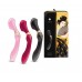 Вібромасажер Shunga Zoa Light Pink, двосторонній - 10
