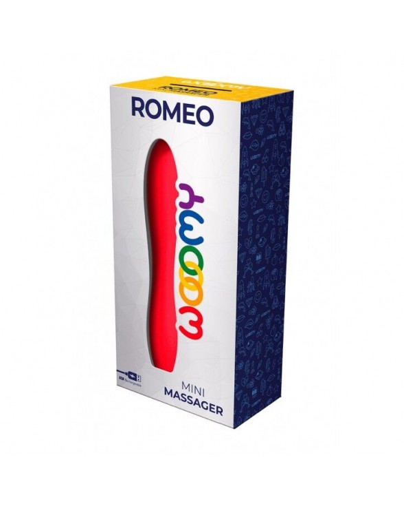 Мінівібратор Wooomy Romeo, дуже потужний - 2
