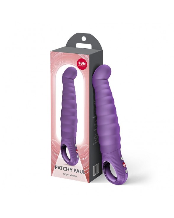 Вібратор точки G Fun Factory PATCHY PAUL Dark Violet, гнучкий - 3