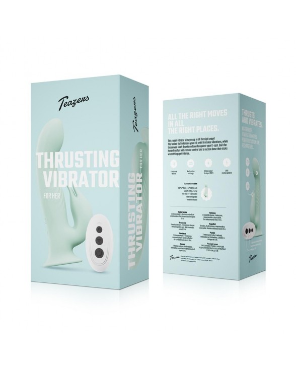 Вібратор-кролик Teazers Thrusting Vibrator - 4