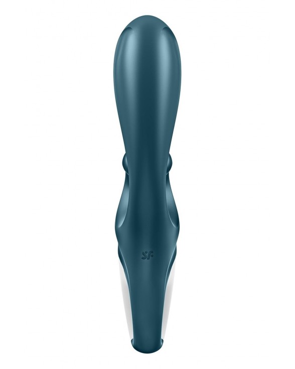 Смартвібратор-кролик Satisfyer Hug Me Bluegrey - 5