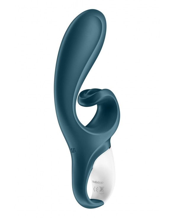 Смартвібратор-кролик Satisfyer Hug Me Bluegrey - 2