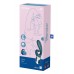 Смартвібратор-кролик Satisfyer Hug Me Bluegrey - 6