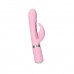 Роскошный кролик с ротацией и вибрацией Pillow Talk Lively Pink - 1