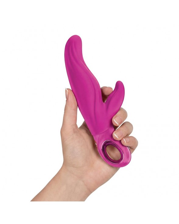 Вібратор-кролик для точки А Fun Factory LADY BI Magenta - 4