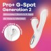 Вакуумный вибратор-кролик Satisfyer Pro+ G-Spot Generation 2 White - 6