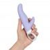Вибратор-кролик для точки А Fun Factory LADY BI Purple - 4