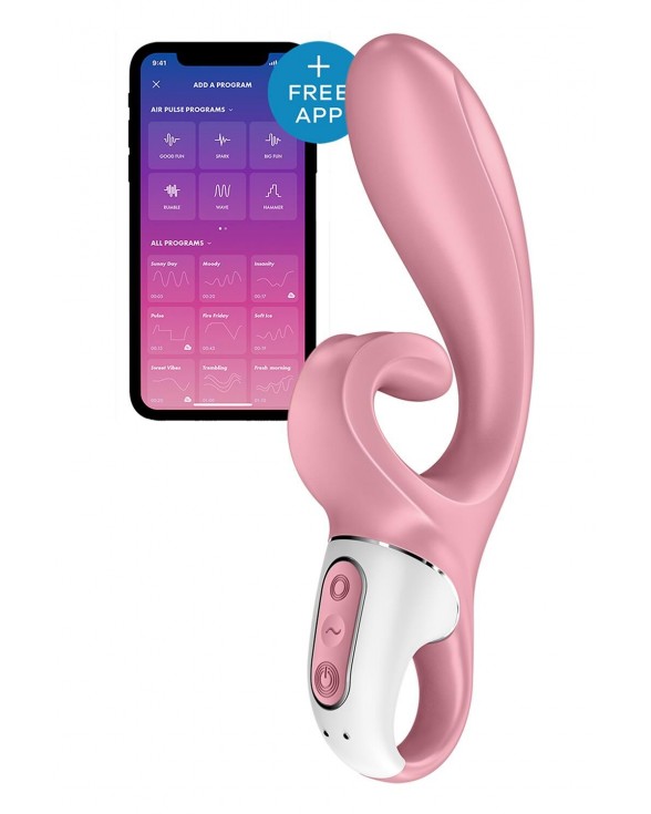 Смартвибратор-кролик Satisfyer Hug Me Pink