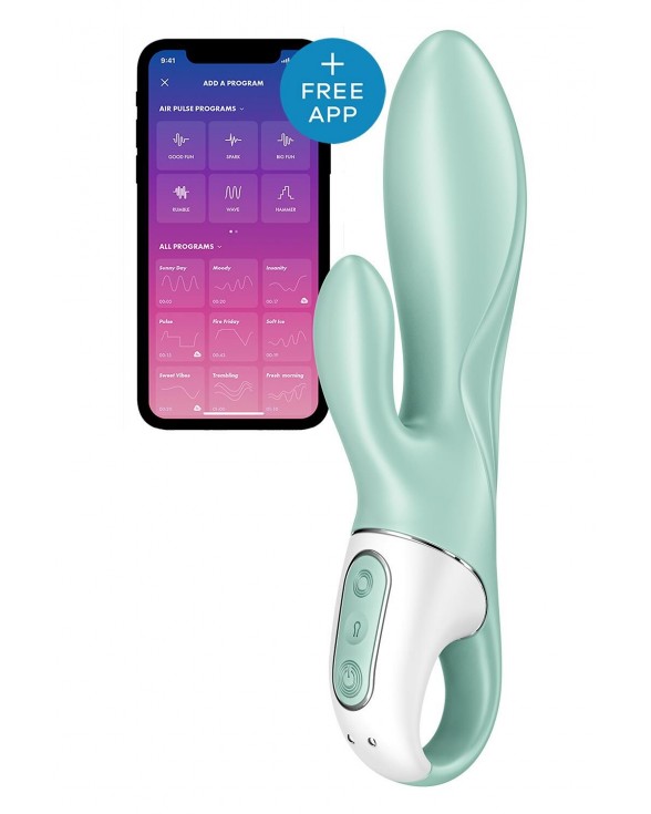 Смарт вибратор-кролик Satisfyer Air Pump Bunny 5+.