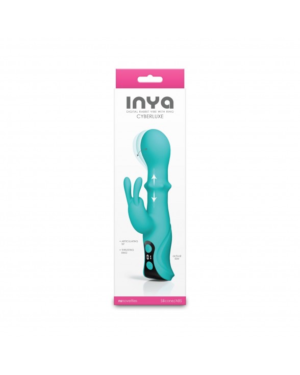 Вибратор-кролик NS Novelties INYA - Cyberluxe - Aqua - 2