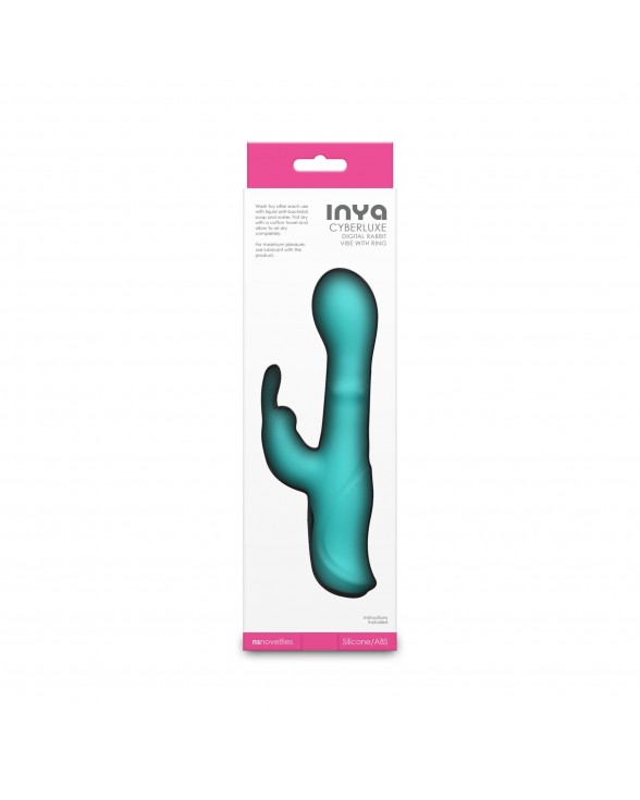 Вибратор-кролик NS Novelties INYA - Cyberluxe - Aqua - 3