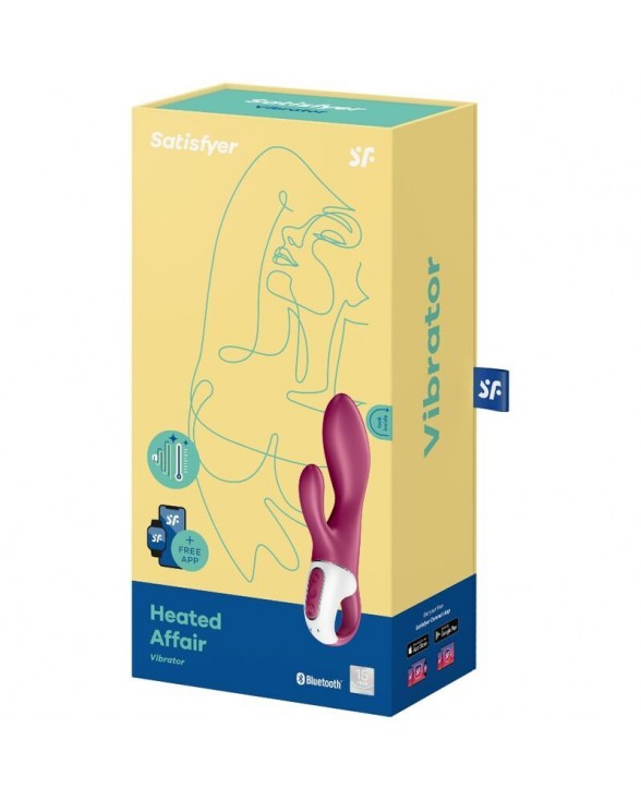 Смарт вібратор-кролик із підігрівом Satisfyer Heated Affair - 3