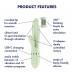 Вібратор-кролик Satisfyer Pearl Bunny 2 Light Green - 6