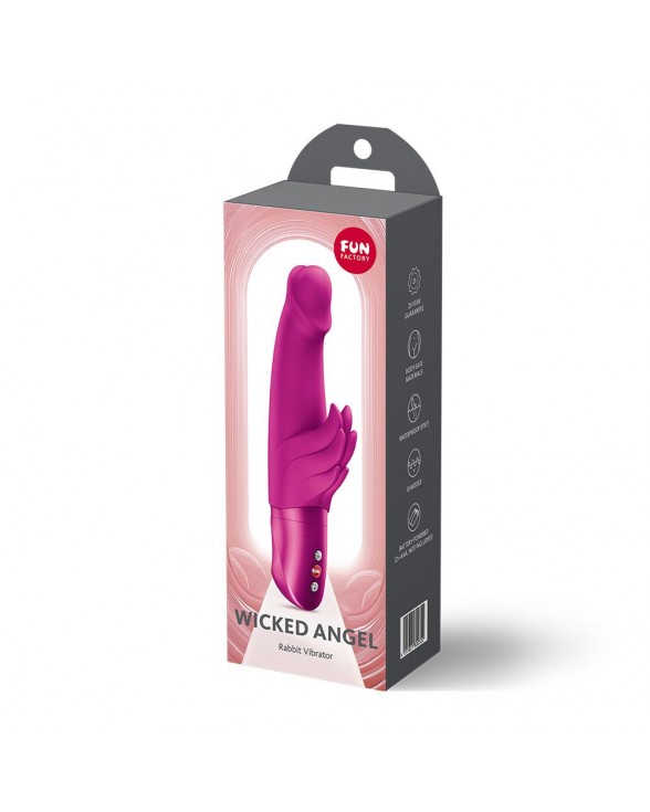 Вибратор-кролик Fun Factory Wicked Angel Magenta - 2