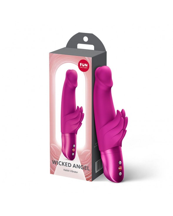 Вибратор-кролик Fun Factory Wicked Angel Magenta - 1