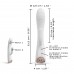Вібратор-кролик з підігрівом Dorcel FLEXI RABBIT WHITE - 4
