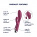 Вибратор-кролик Satisfyer Spinning Rabbit 1 Red - 6