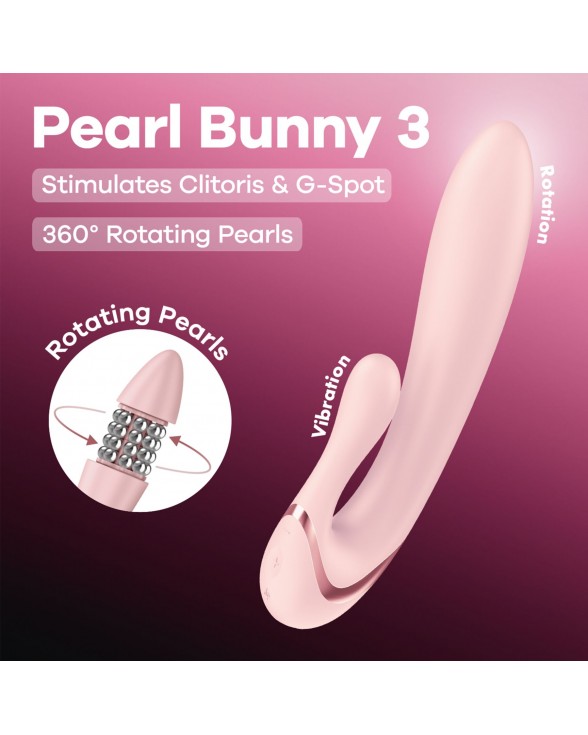 Вибратор-кролик Satisfyer Pearl Bunny 3 - 8