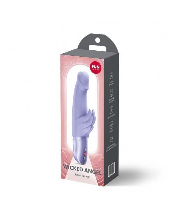 Вибратор-кролик Fun Factory Wicked Angel Purple - 2