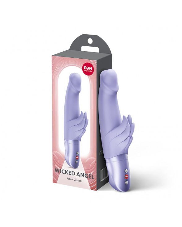 Вибратор-кролик Fun Factory Wicked Angel Purple - 1